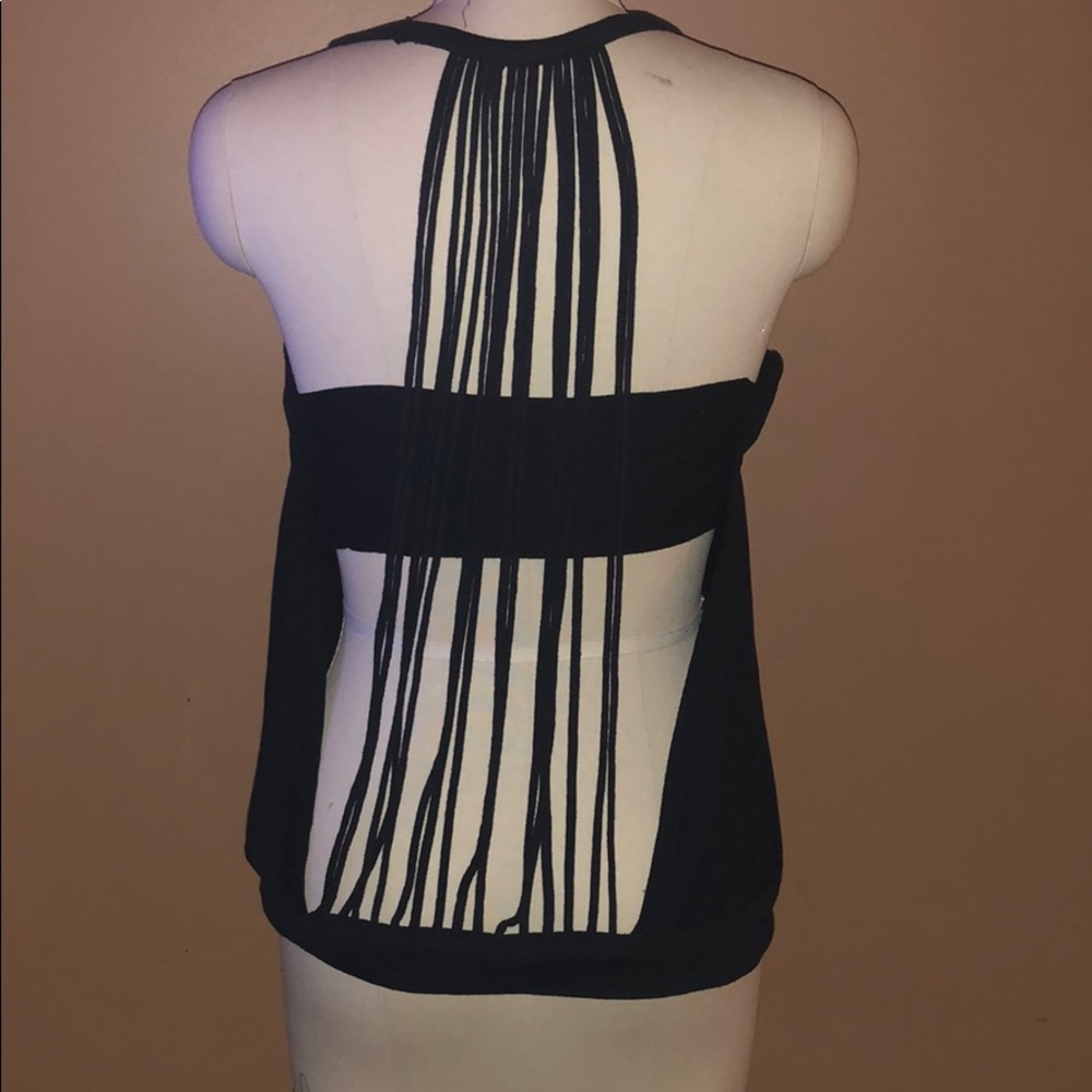 Fabletics black XL tank top